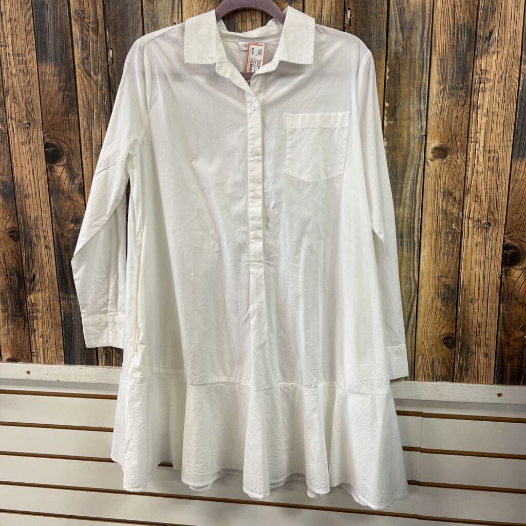 Crown & Ivy White Dress, Womens S