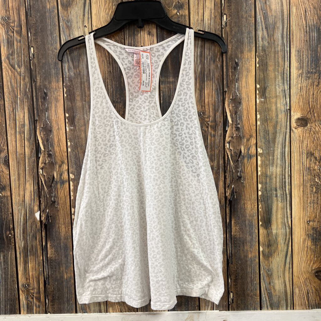 Victorias Secret Animal Print Tank, Womens XS