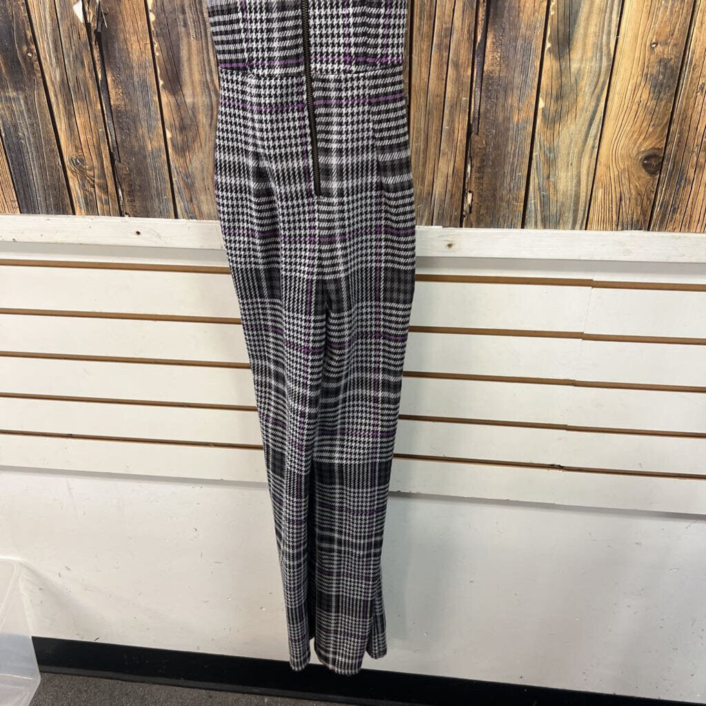 Hollister Houndstooth Overalls, Womens S