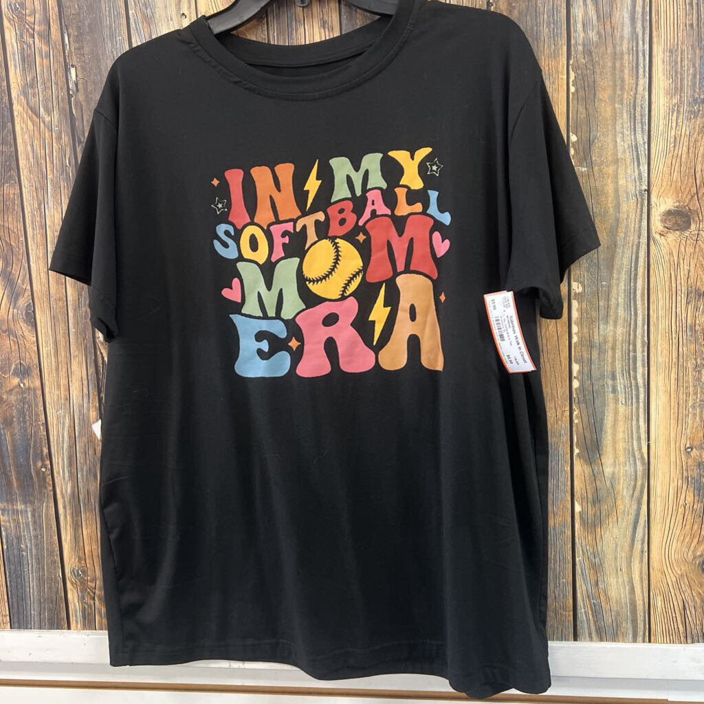 In My Softball Era Tee, Women's XL