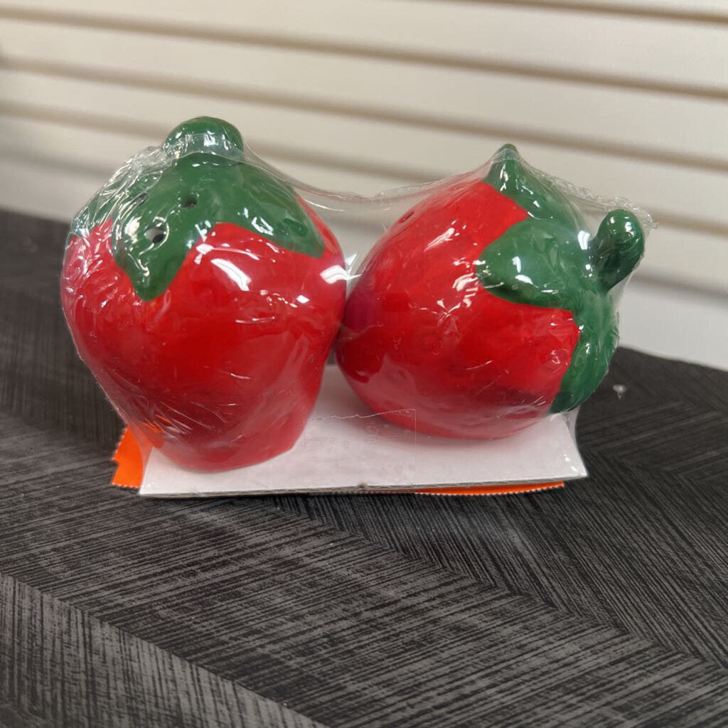 Strawberry Salt & Pepper Shakers