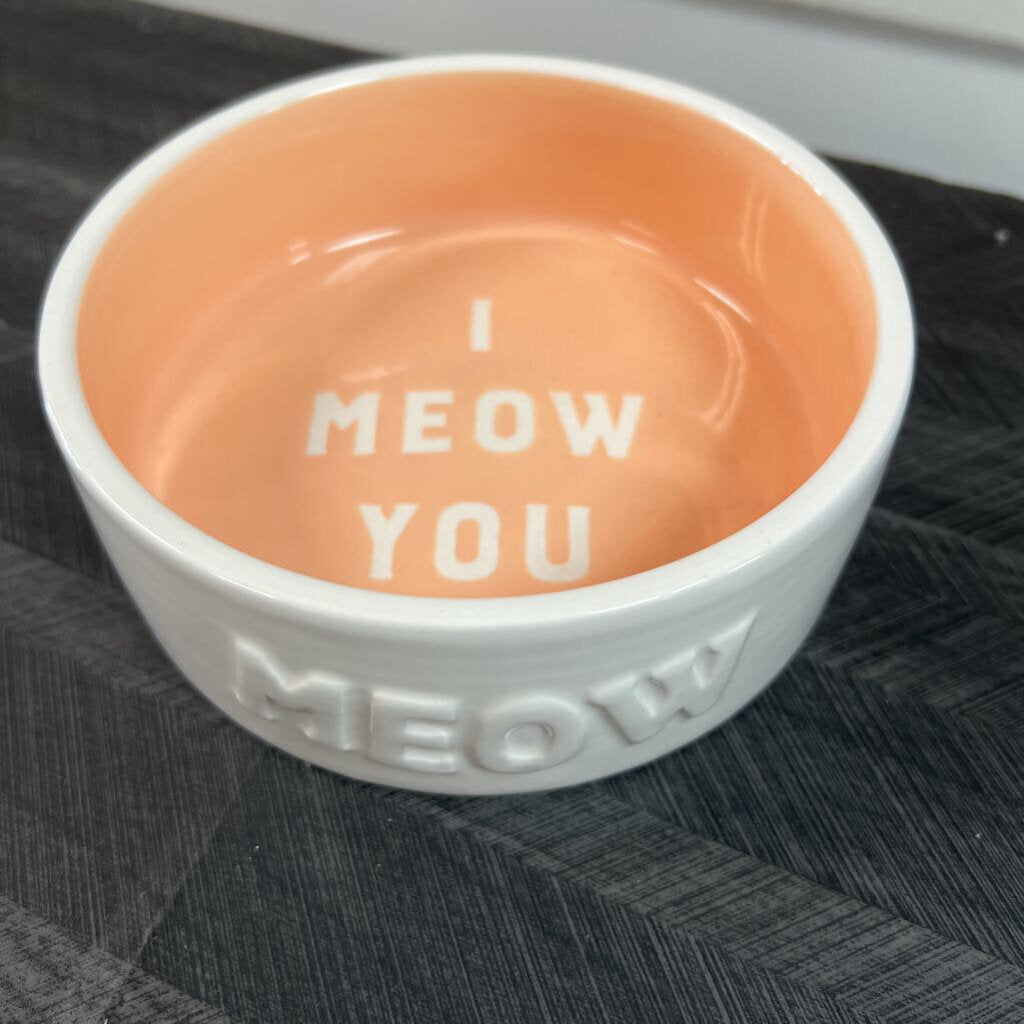 I Meow You Food Bowl