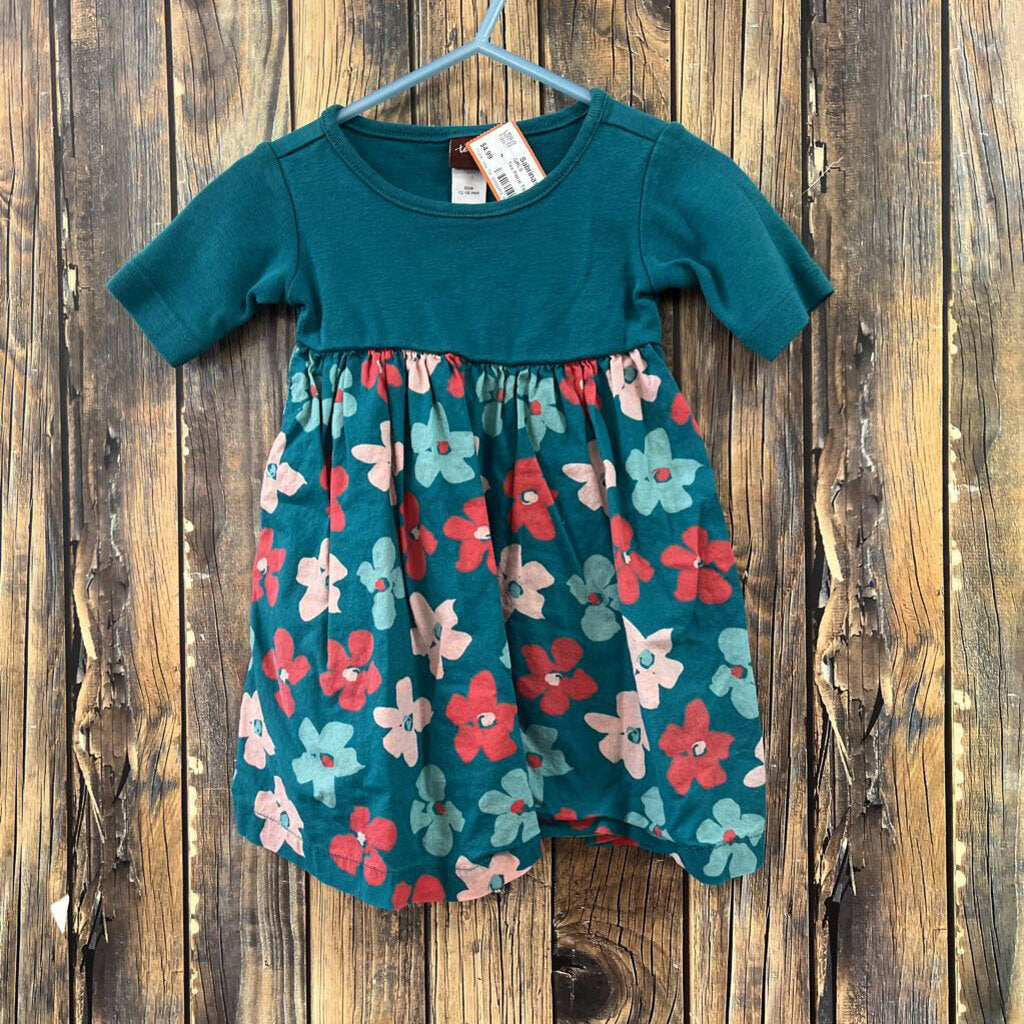 Tea Floral Top, Girls 12-18M