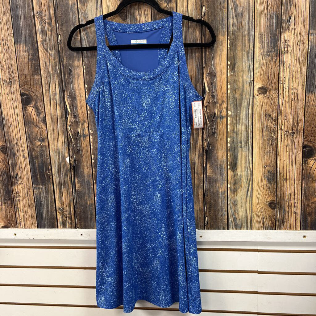 Columbia Blue Speckled Dress, Womens S