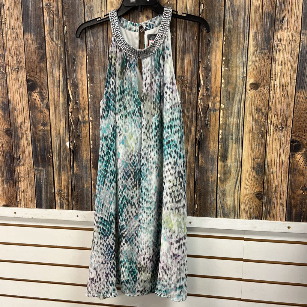Vince Camuto Leopard Dress, Womens 8