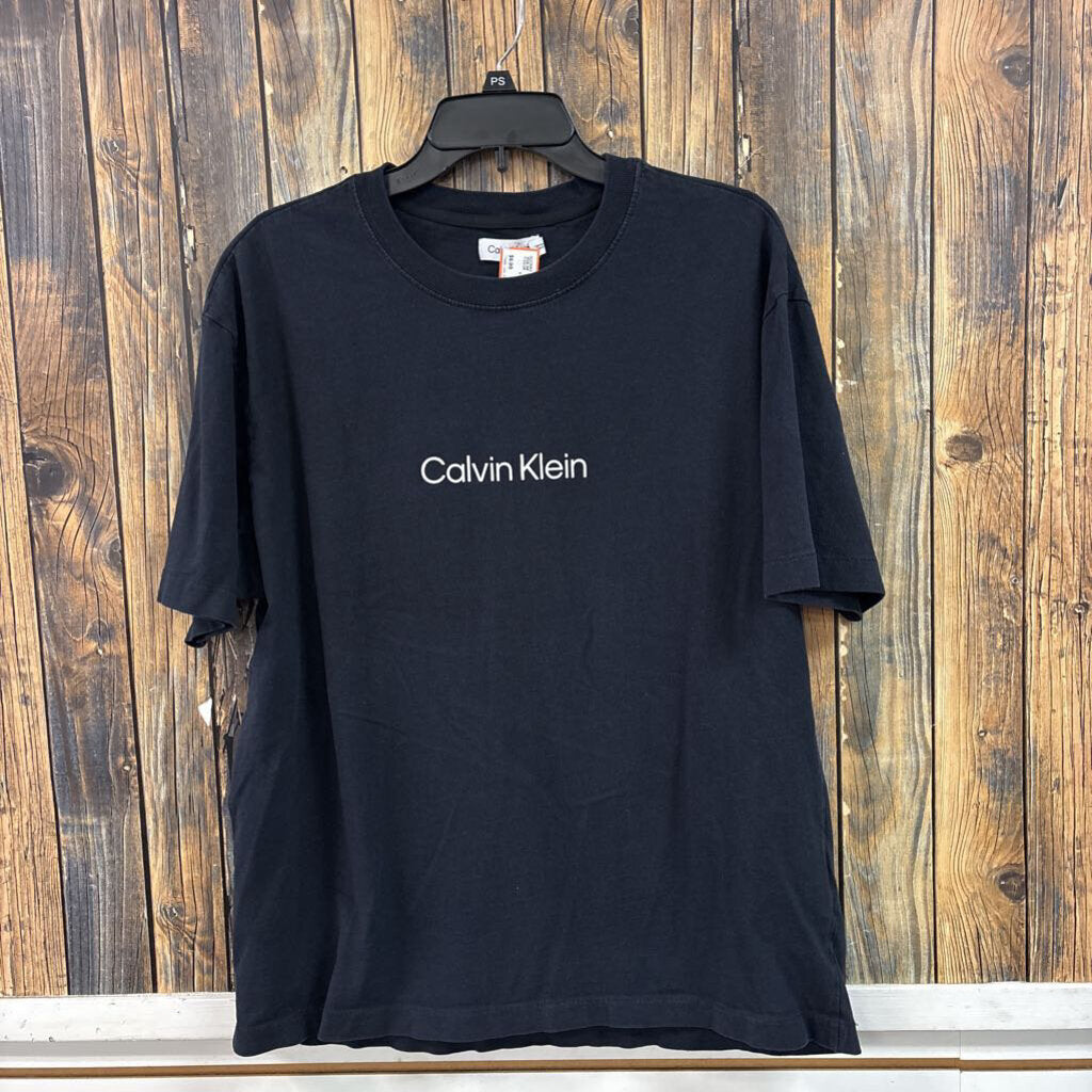 Calvin Klein Black Tee, Mens M