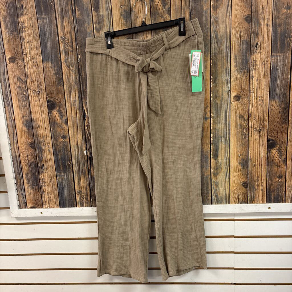 NWT Retrology Soft Khaki Pants, Womens PXL