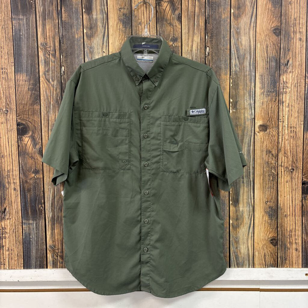 Columbia PFG Sage Button Up, Mens S
