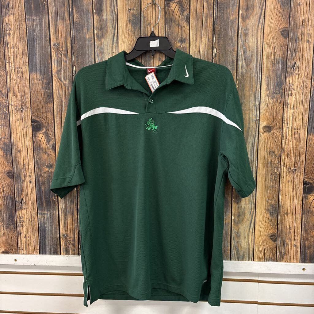 Nike Green Polo, Mens L
