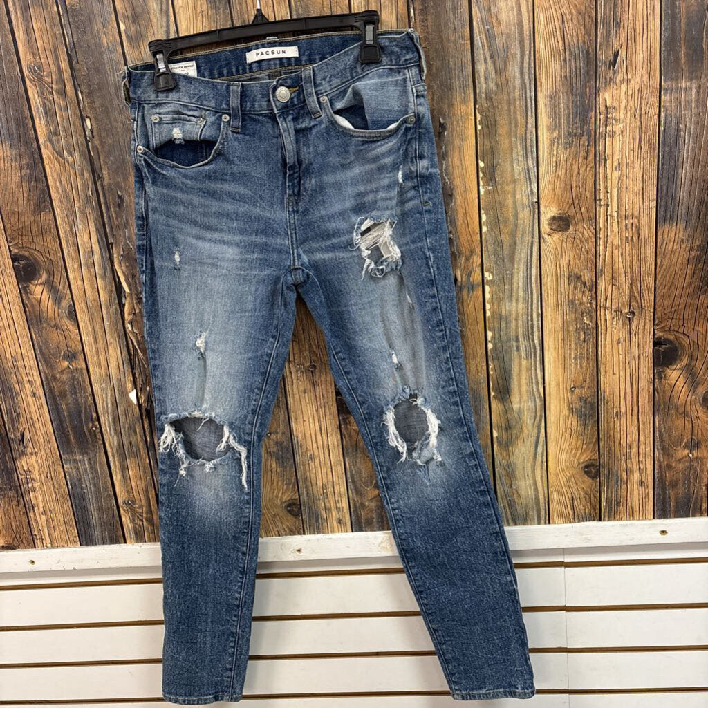 Pacsun Stacked Skinny Jeans, Womens 29x30