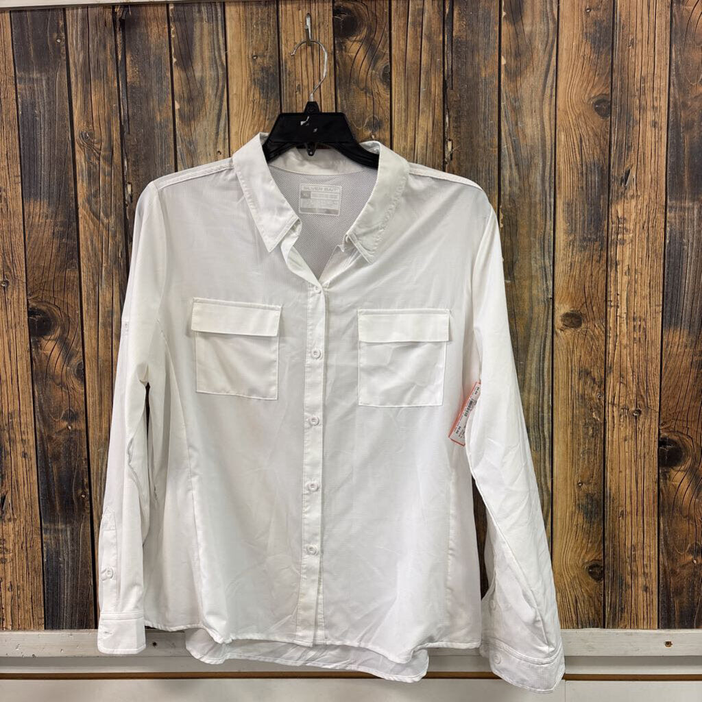 Silver Bait White Fishing Top, Womens XL