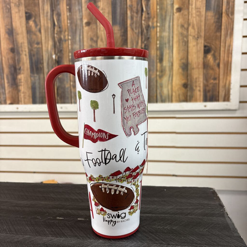Swig Tuscaloosa Football Cup - 32 OZ