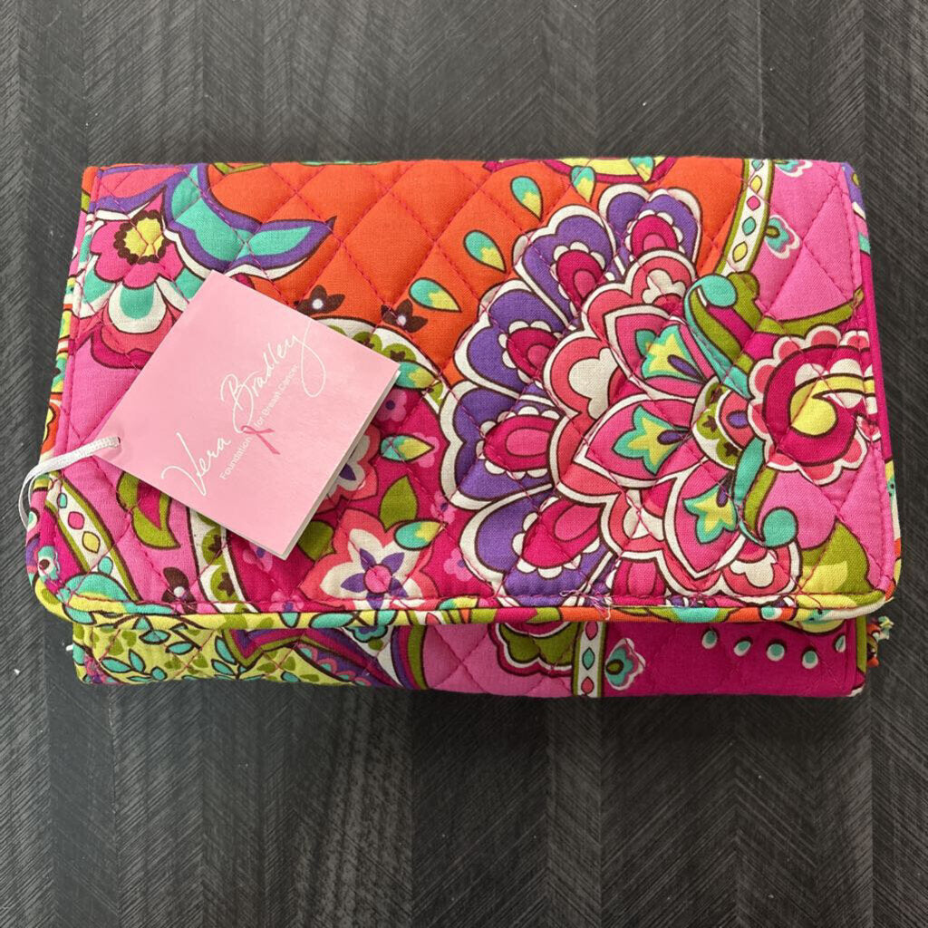 NWT Vera Bradley Travel Clutch - 8x6