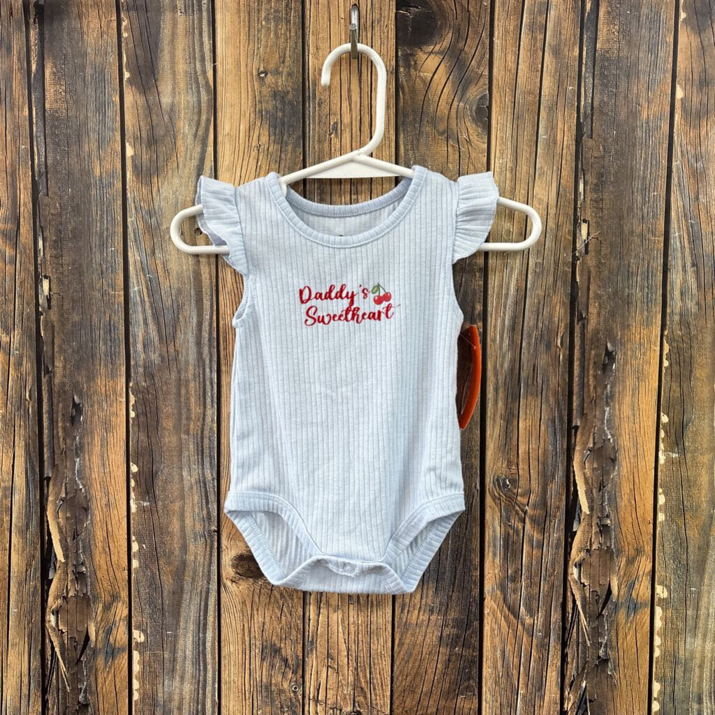 Daddy's Sweetheart Onesie, Girl's 9m