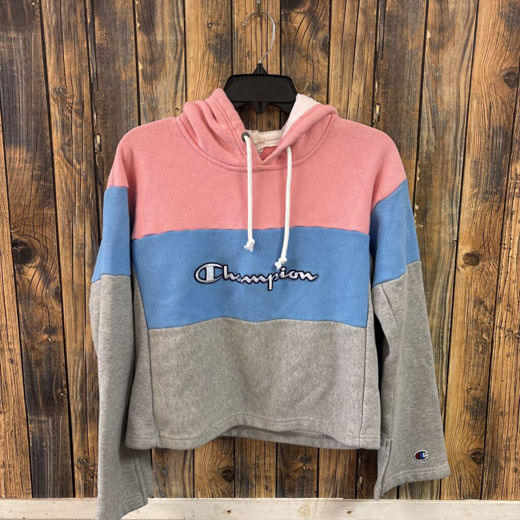 Champion Colorblock Hoodie, Womens S