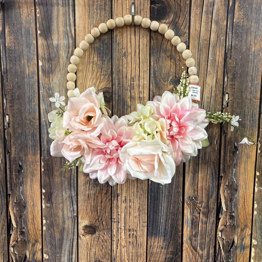 Floral Ring Decor -11 IN