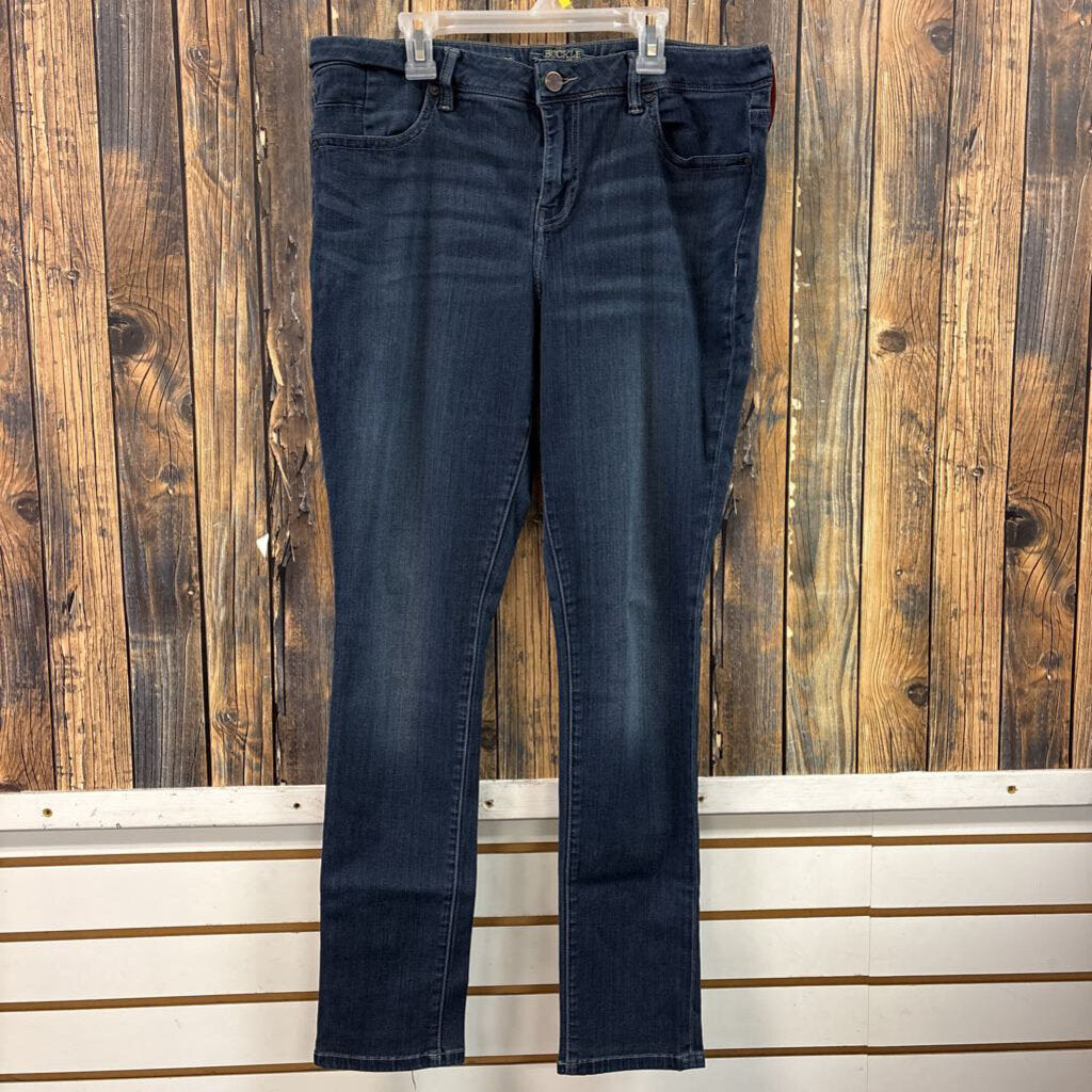 Buckle Black Jeans, Womens 33x32