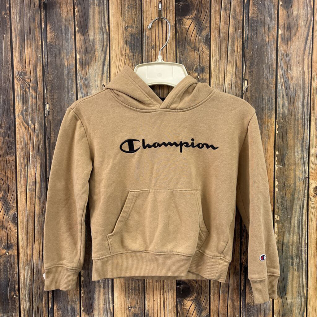 Champion Brown Hoodie, Boy's 4/5