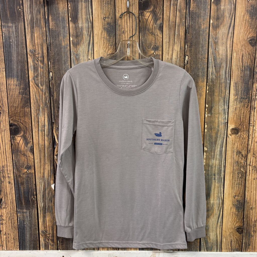 Southern Marsh Palm Tree Shirt Mens XS