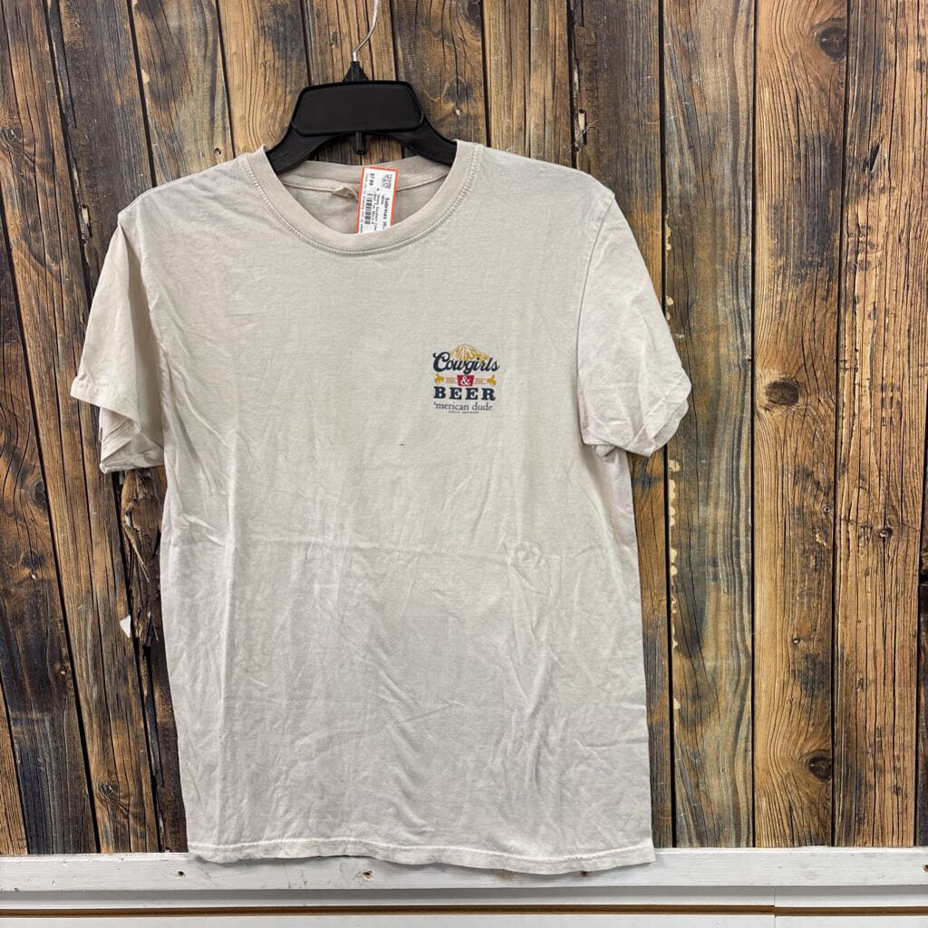 Simply Southern Cowgirls & Beer Tee, Men's S