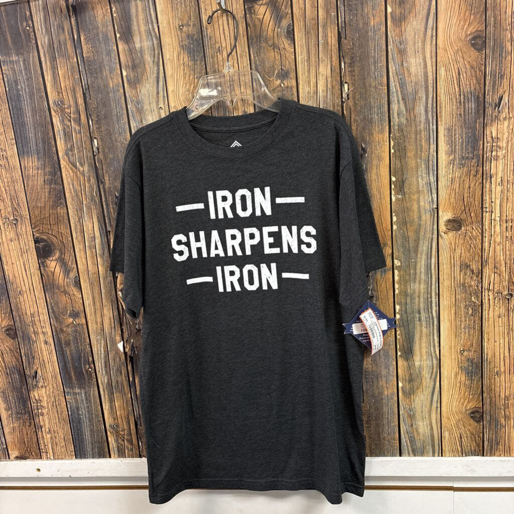 Burlebo Iron Sharpens Iron Tee, Men's S