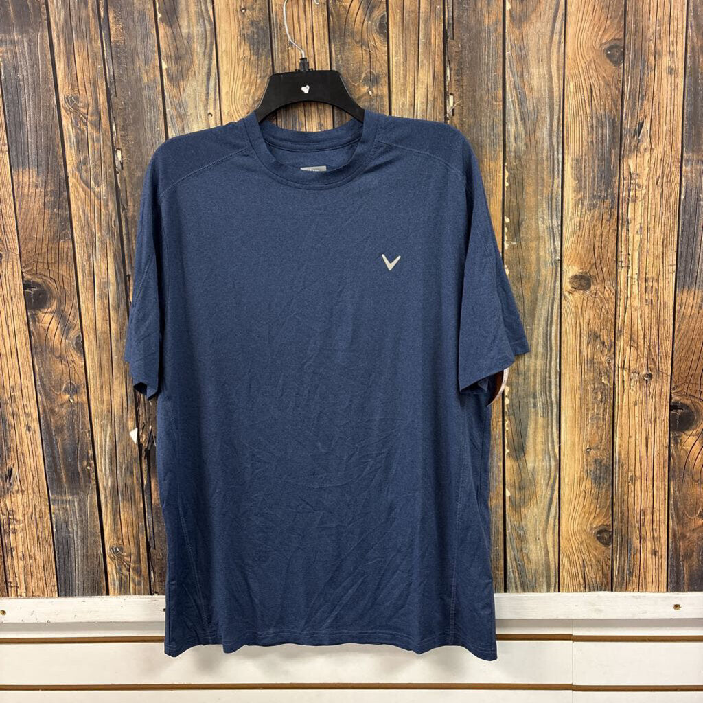 Callaway Soft Blue Tee, Men's M