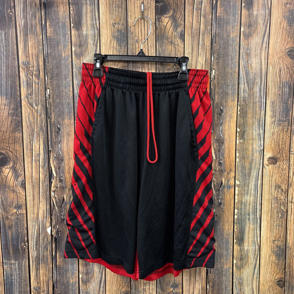 Nike Red and Black Shorts, Men's S