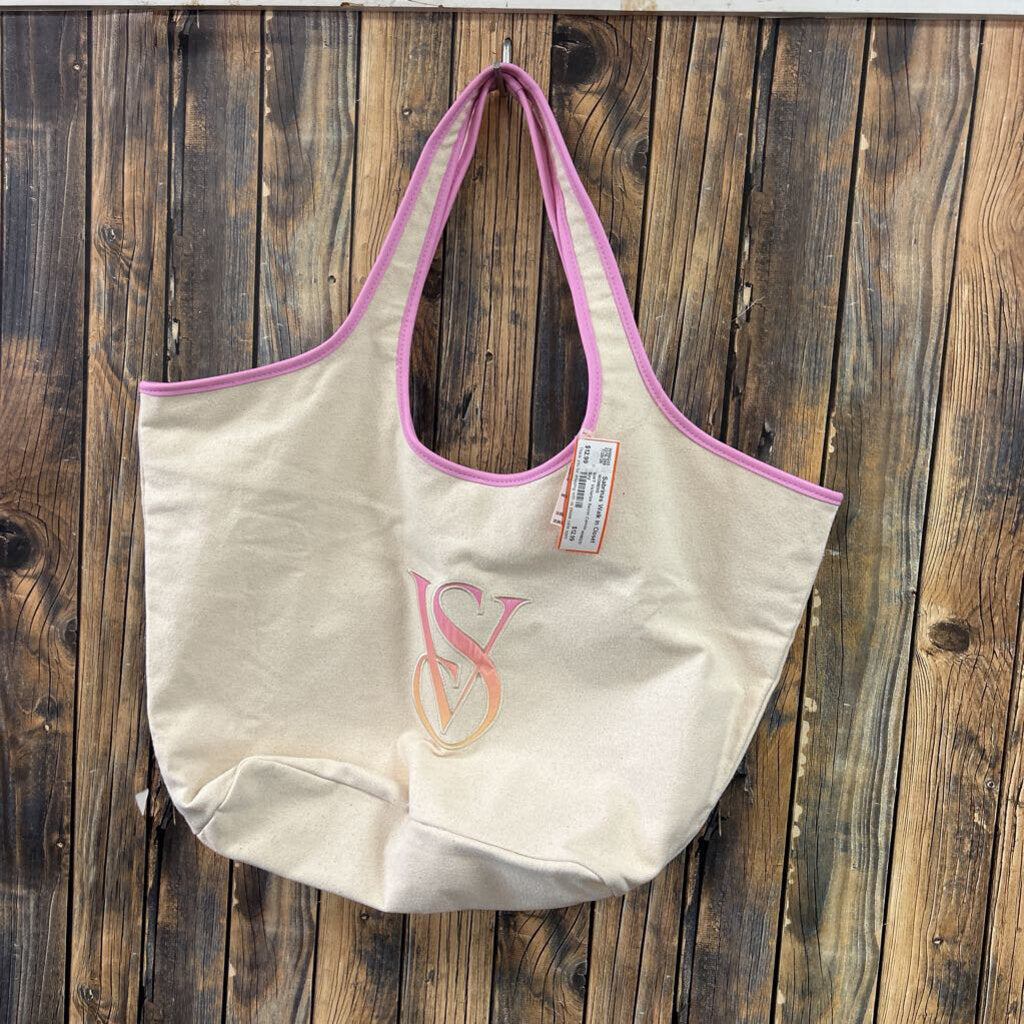 NWT Victorias Secret Canvas Bag