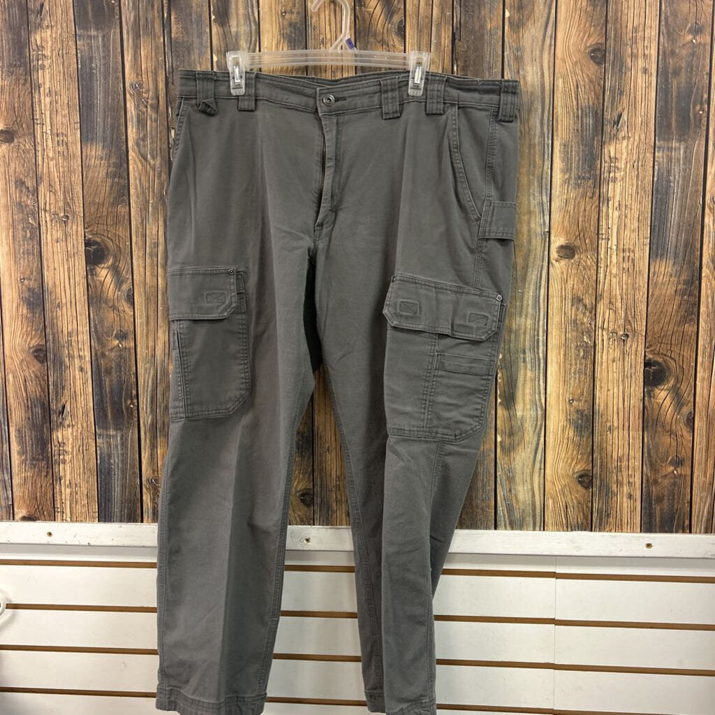 Duluth Flex Fire Hose Grey Pants, Mens 40x30