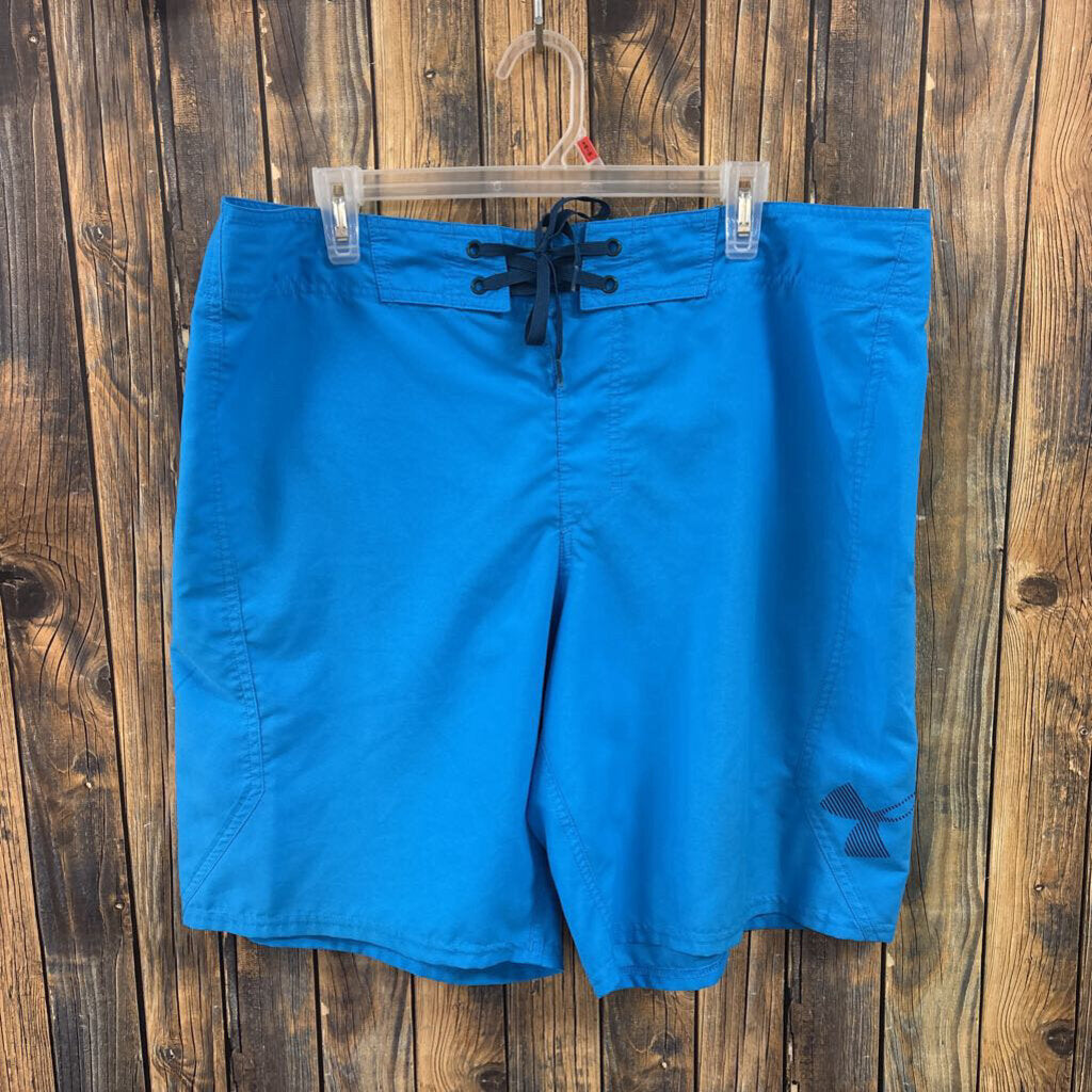Under Armour Blue Trunks, Mens 38