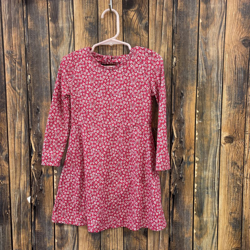 Btween Buttery Soft Pink Floral Dress, Girls 4