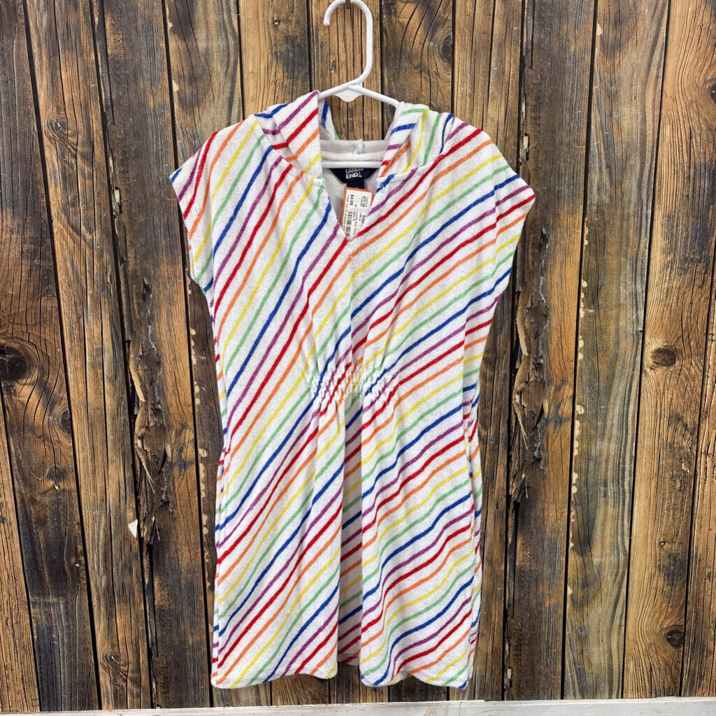 Lands End Terry Cloth Dress, Girls 8