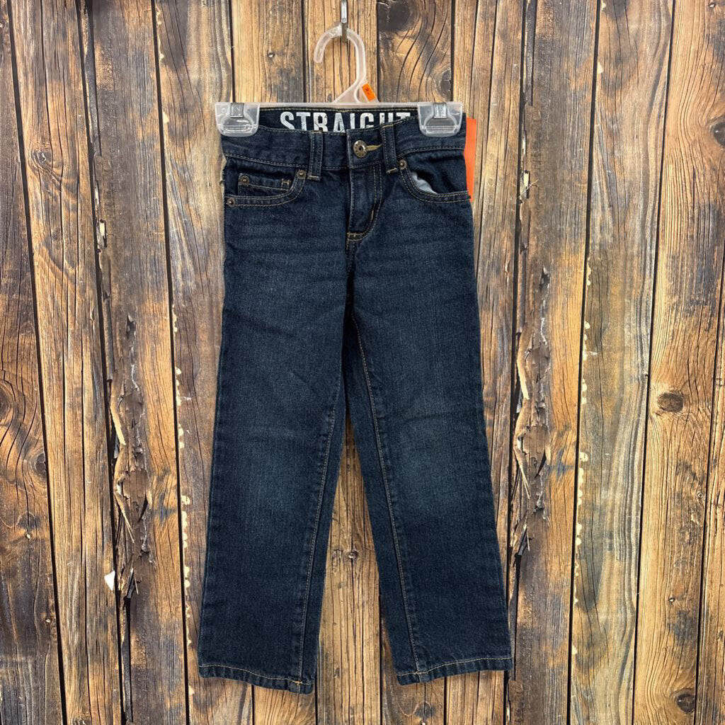 Crazy 8 Dark Wash Jeans, Boy's 4