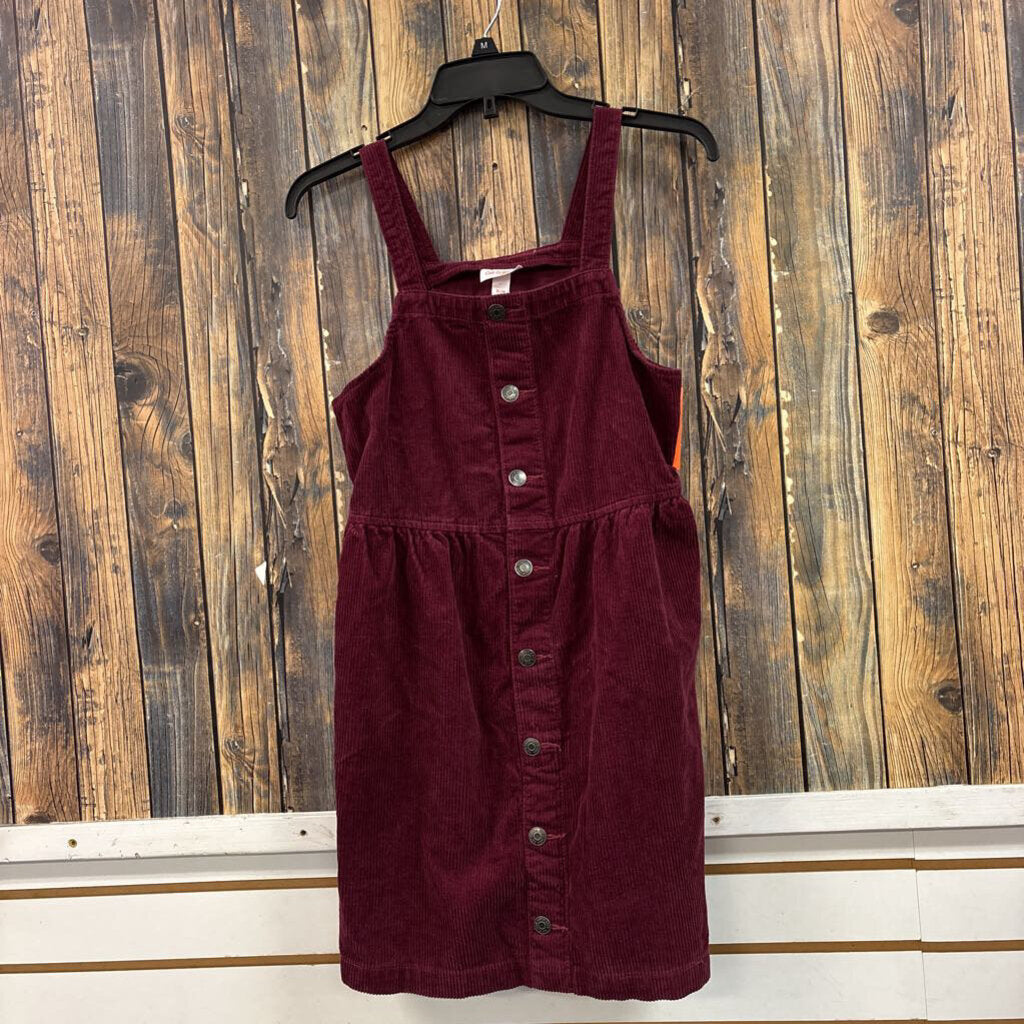 NWT Cat & Jack Maroon Overdress, Girls 14