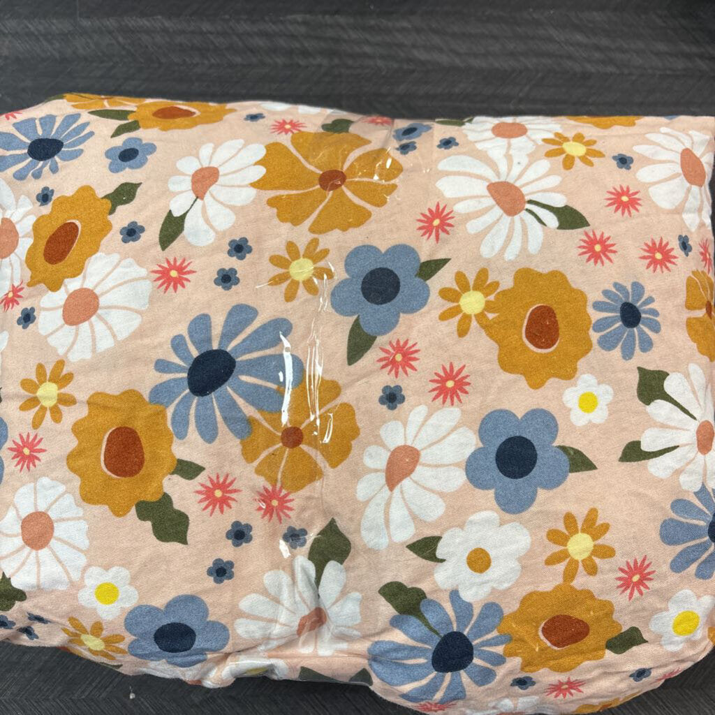 Twin Size Floral Fitted Sheet