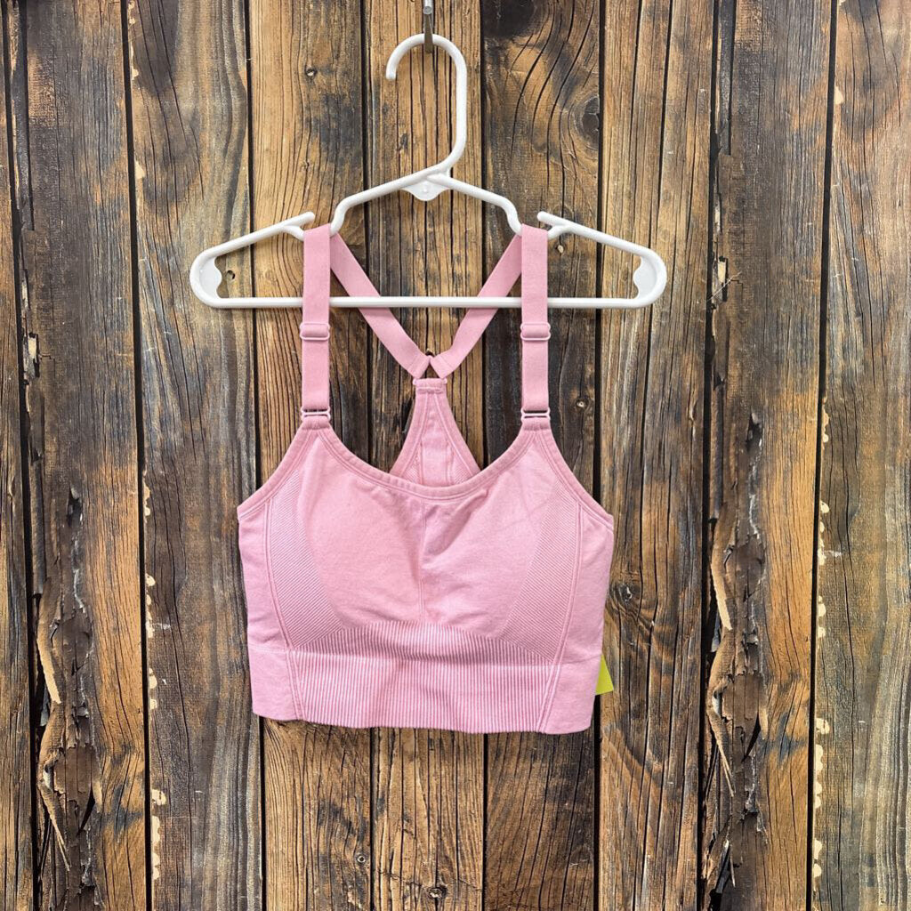 NWT Seamless Pink Bra, Womens S