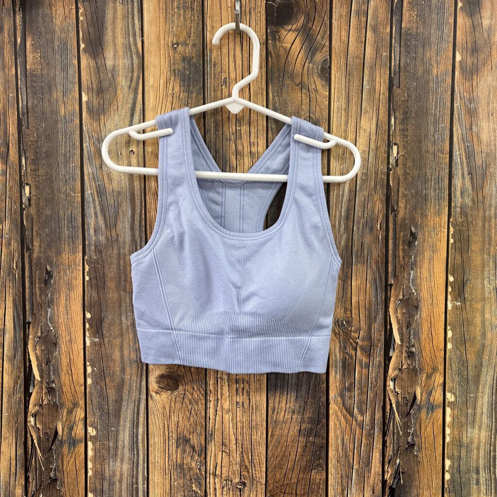 NWT Seamless Blue Bra, Womens S