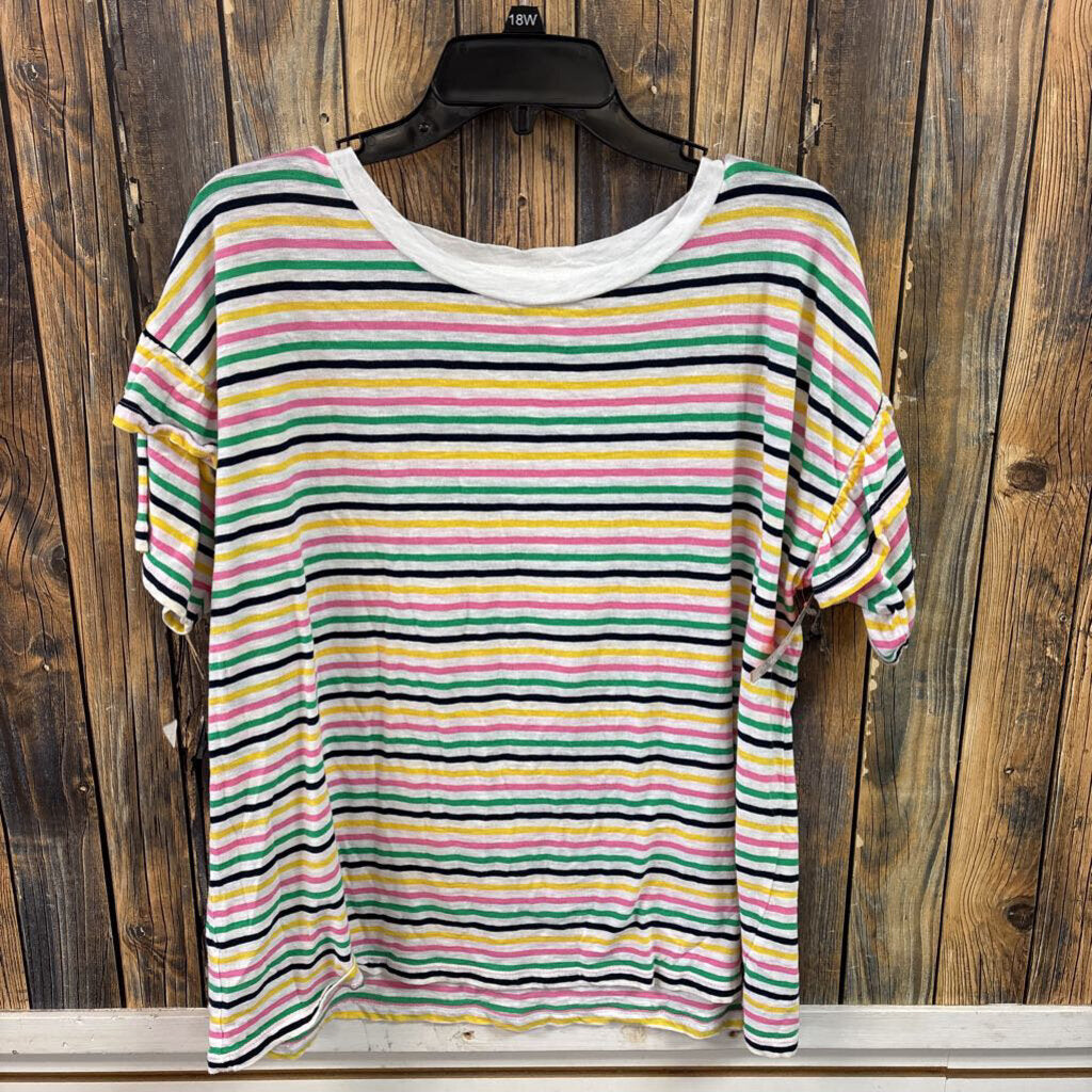 Crown& Ivy Striped Top, Womens XL