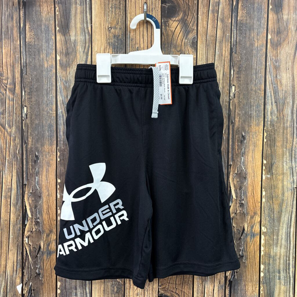 Under Armour Black Shorts Boy's Size M 8