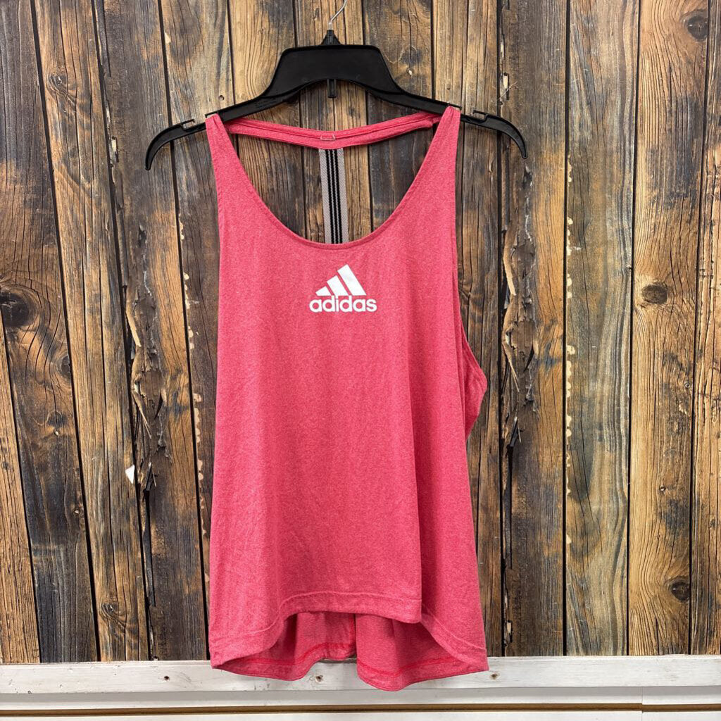 Addias Pink Tank Top Women's Size 1X