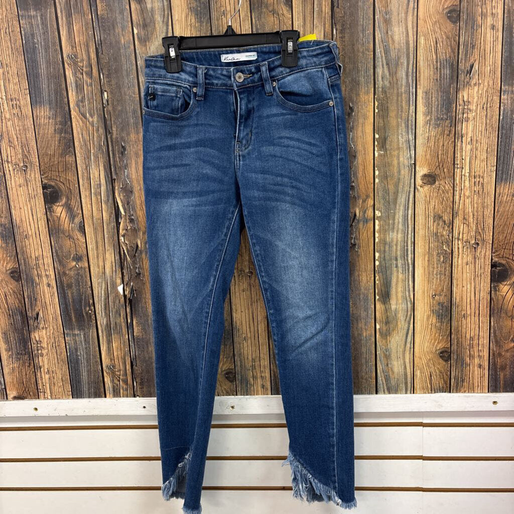 KanCan Raw Hem Jeans, Womens 26