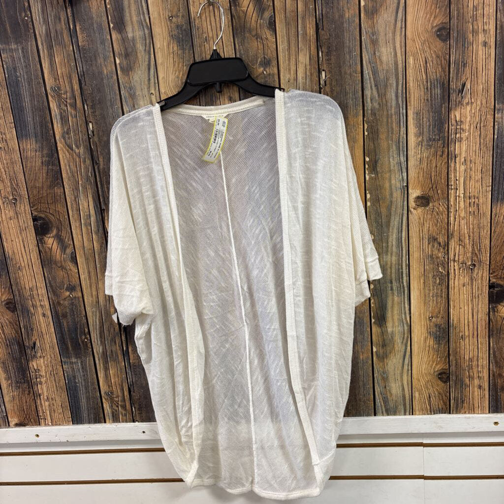 Aeropostale Cream Cardigan, Women's L