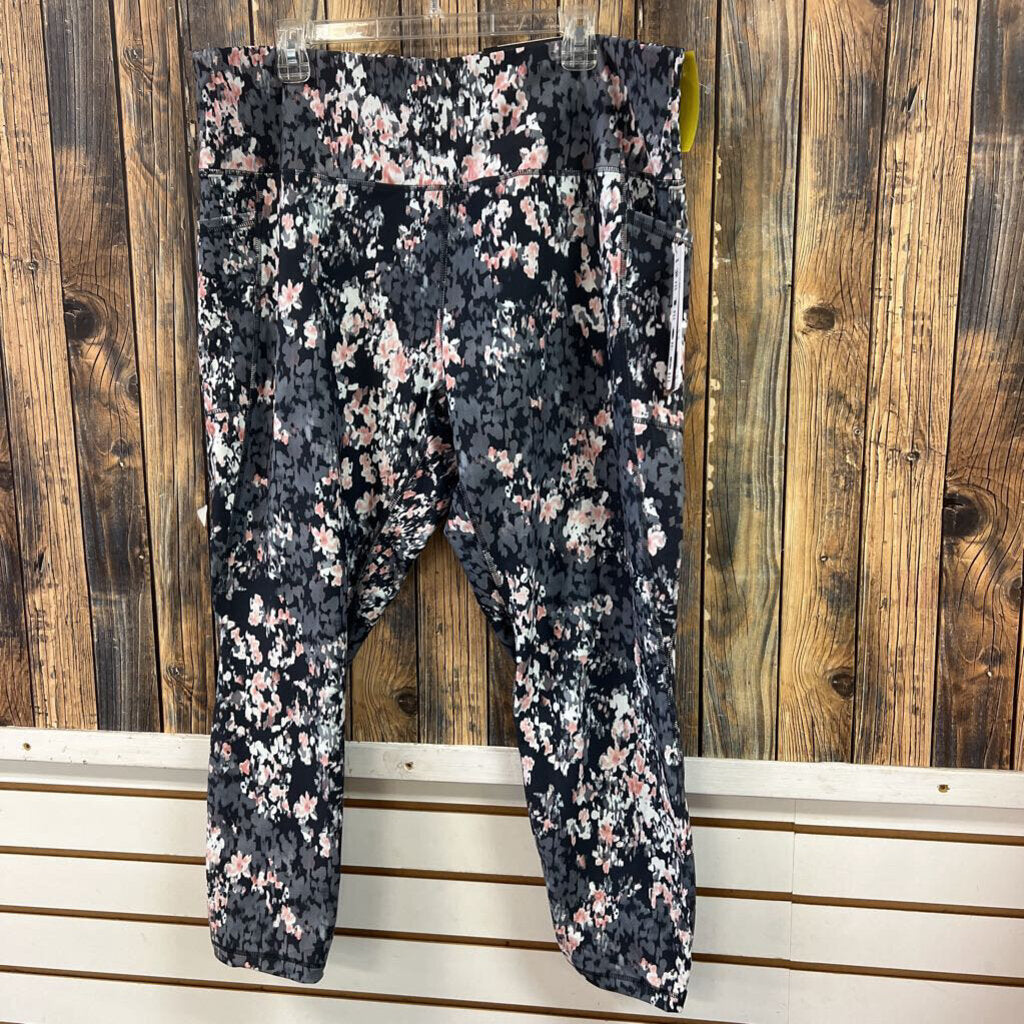 RBX Floral Leggings, NWT Women's 3X