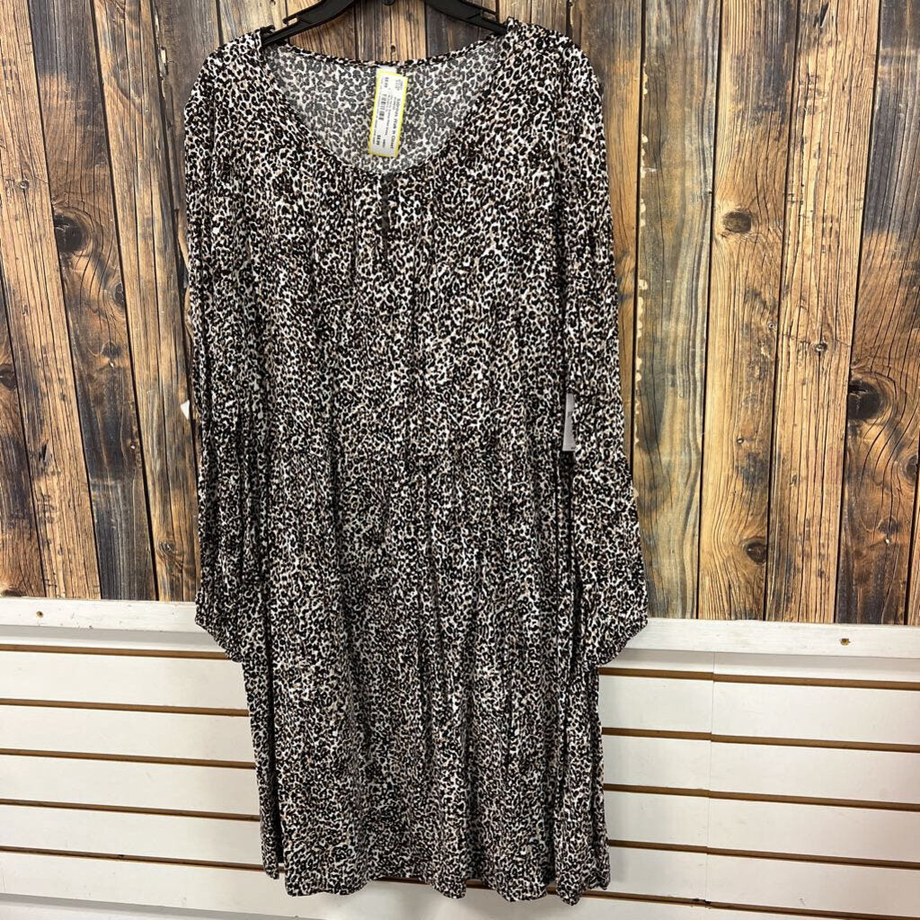 Old Navy Animal Print Dress, Women's XL
