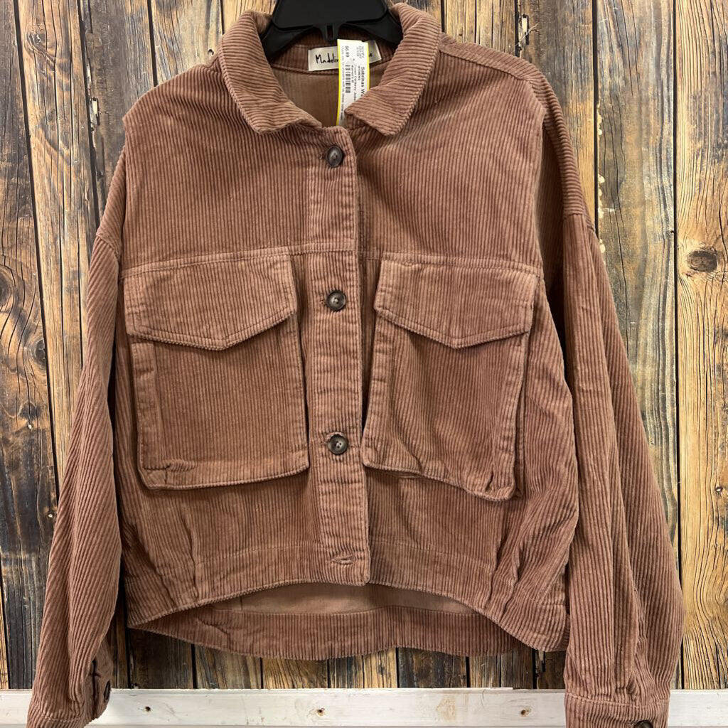 Brown Corduroy Jacket, Women's M