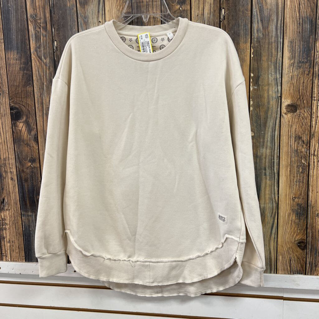Royce Brand Cream Sweatshirt, Women's S