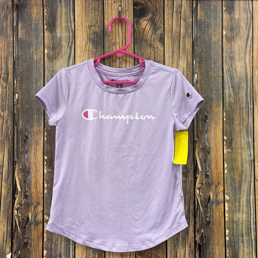 Champion Purple Tee, Girls 6