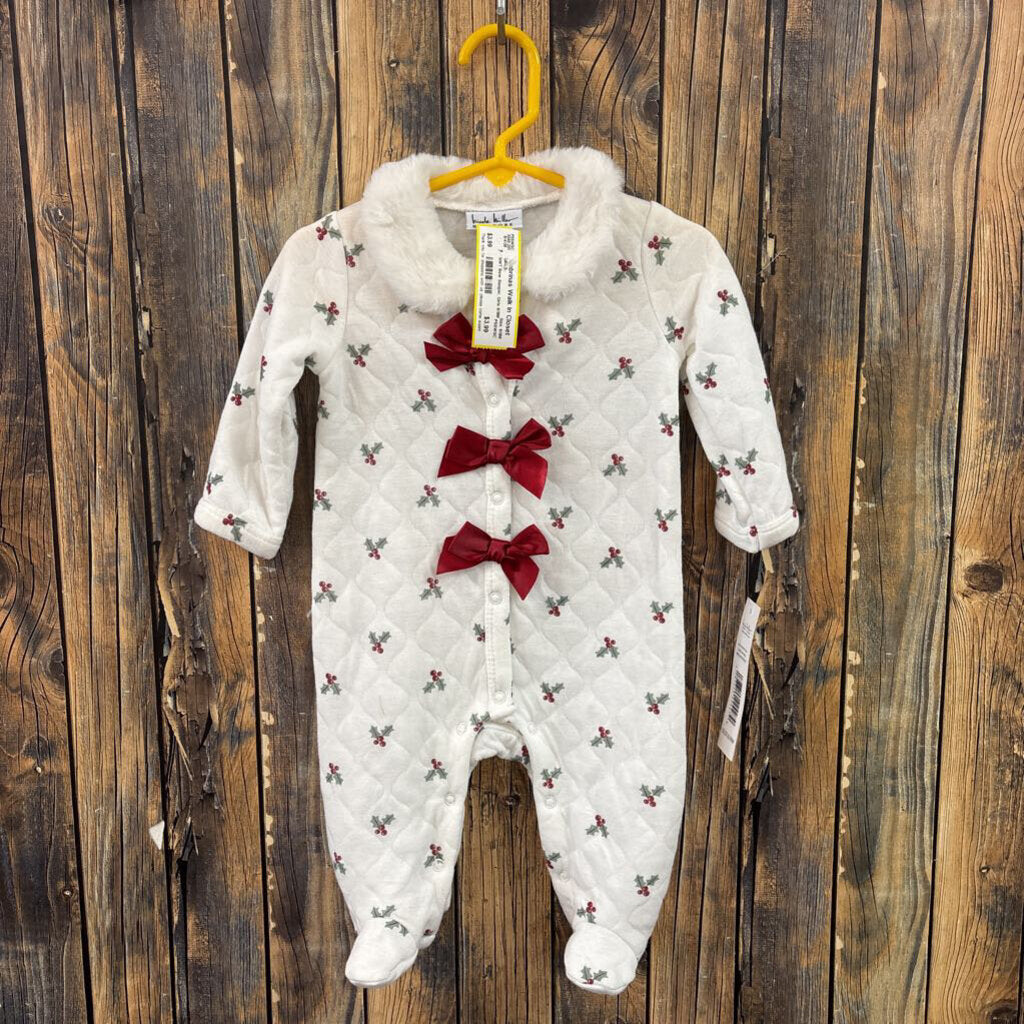 NWT Bow Sleeper, Girls 6/9M