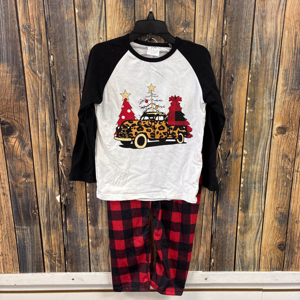 Christmas Animal Print Set, Girls 4/5