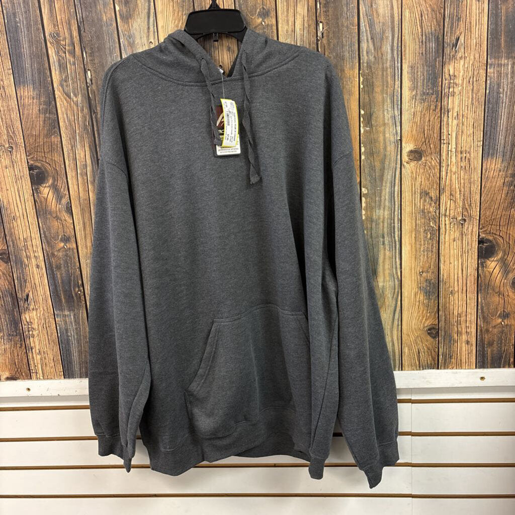 NWT Grey Pro Active Hoodie, Mens 3X